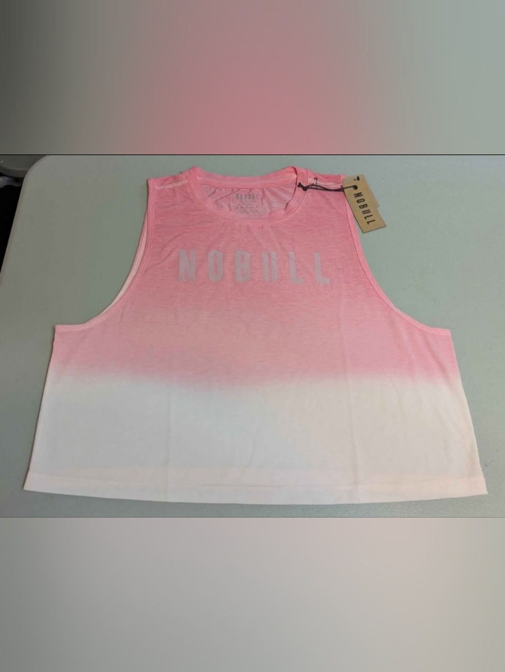 NWT women's XL pink ombre tank top